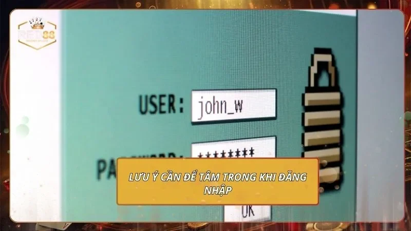Đăng Nhập RED88 Nhanh Gọn Để Chinh Phạt Mọi Sảnh Cược Lưu ý cần để tâm trong khi đăng nhập
