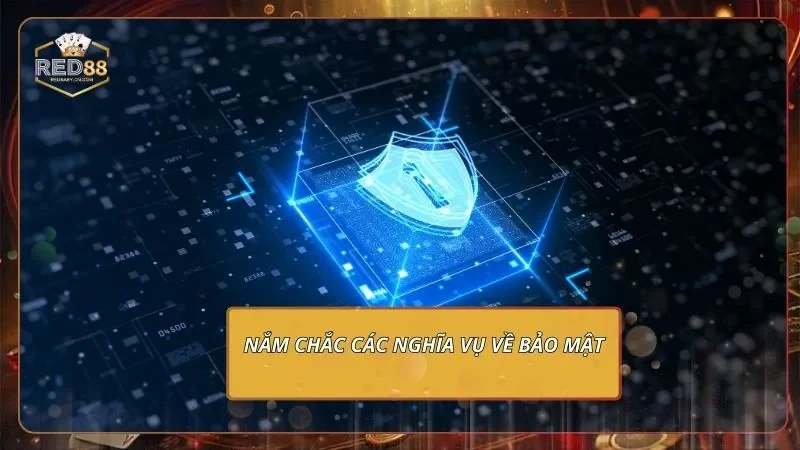Cập Nhật Điều Khoản Và Điều Kiện RED88 Mới Nhất Cho Hội Viên Nắm chắc các nghĩa vụ về bảo mật