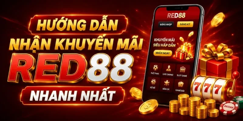 Khuyến mãi RED88 mới nhất 2026 cực khủng Hướng dẫn nhận khuyến mãi RED88 cho người chơi mới
